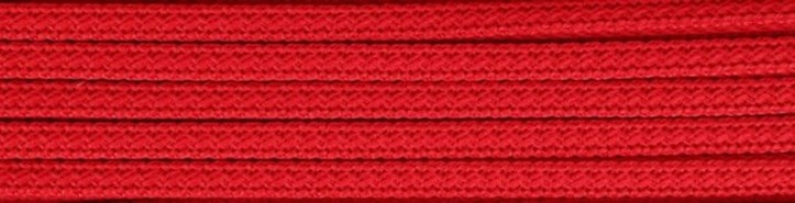 POLYESTER NYÖRI "NELISKANTTINEN" PUNAINEN 4X4 MM - Nyöri "Neliskanttinen" - 27987 - 1