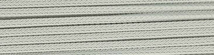 POLYESTER NYÖRI "NELISKANTTINEN" VAALEAN HARMAA 4X4 MM - Nyöri "Neliskanttinen" - 28657 - 1