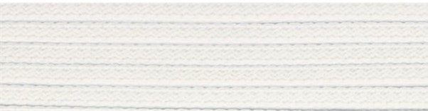 POLYESTER NYÖRI "NELISKANTTINEN" VALKOINEN 4X4 MM - Nyöri "Neliskanttinen" - 28247 - 1