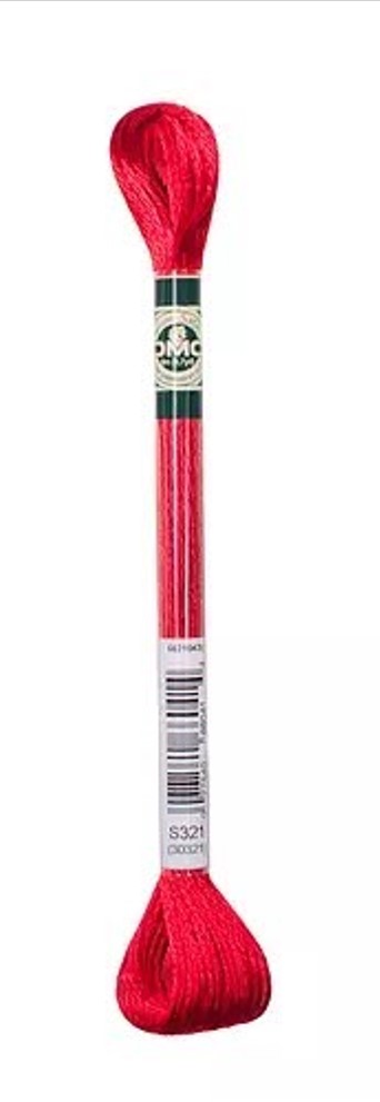 SATIN THREAD - 6 SKEINS 8M - DMC_1008F - 19067 - 1