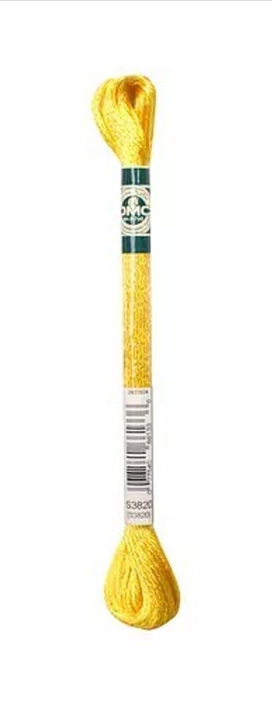 SATIN THREAD - 6 SKEINS 8M - DMC_1008F - 19077 - 1