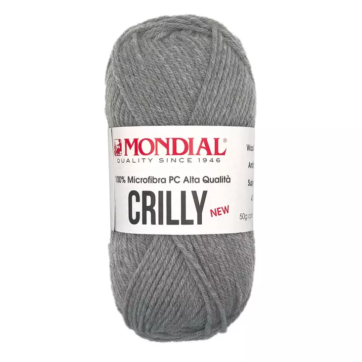 MONDIAL CRILLY-701 100% MIKROKUITU POLYESTER, 50g - 133m HARMAA - Akryylilangat - 36887 - 1