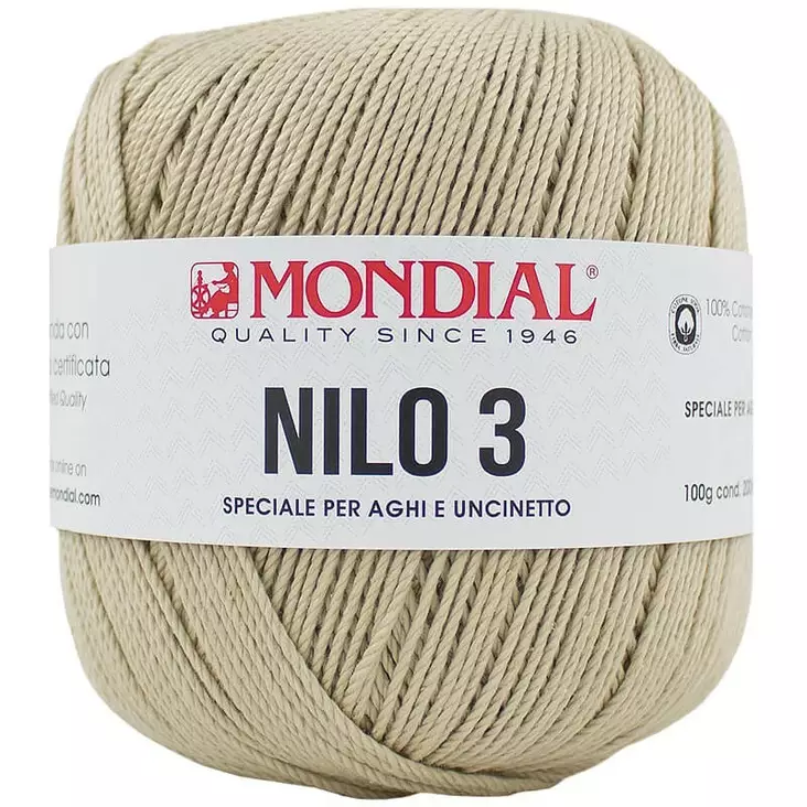 MONDIAL NILO-3-589 BEIGE 100% PUUVILLA 100G - 200M - Nilo 3 - 35947 - 1