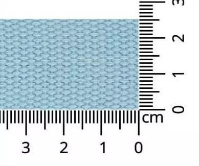 PUUVILLA KANTOREMMI VAALEAN SININEN 25 MM - Reppu- ja laukkuremmi - 28718 - 1