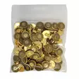 MUOVINEN KANTANAPPI 15 MM KULTA/KUVIO 1PUSSI (N. 60 KPL) N2923-15 - Koristenapit - 36608 - 1