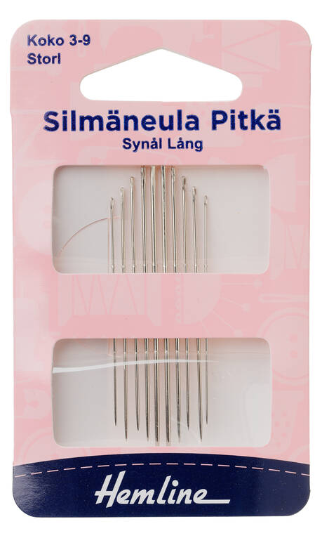 HEMLINE SILMÄNEULA PITKÄ 3-9 - Hemline silmäneulat - 11118 - 1