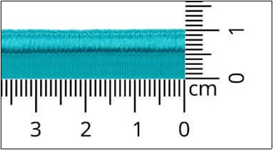 JOUSTOTERENAUHA TURKOOSI - Joustavat nauhat - 30528 - 1