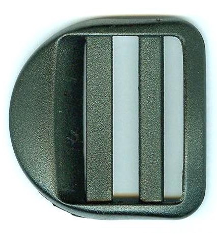 TIKAPUUSOLKI / KIRISTIN MUOVIA MUSTA 40 MM (940216-40) - Soljet - 14948 - 1