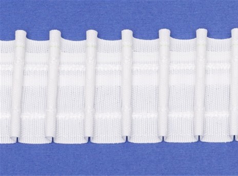 VERDI KYNÄLASKOSTUSNAUHA 50MM - Verho- ja rypytysnauhat - 5778 - 1