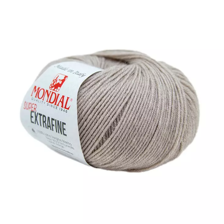 MONDIAL MERINO EXTRAFINE-400 100% MERINOVILLA 50G - 175M - Merino 175 - 36348 - 1