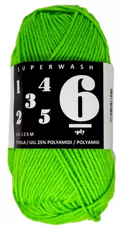 MARKUS COMPANY 6PLY GREEN NEON - 6 ply Markus Company sukkalangat - 31518 - 1