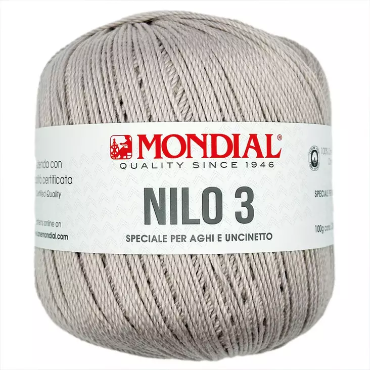 MONDIAL NILO-3-100 HARMAA 100% PUUVILLA 100G - 200M - Nilo 3 - 35948 - 1