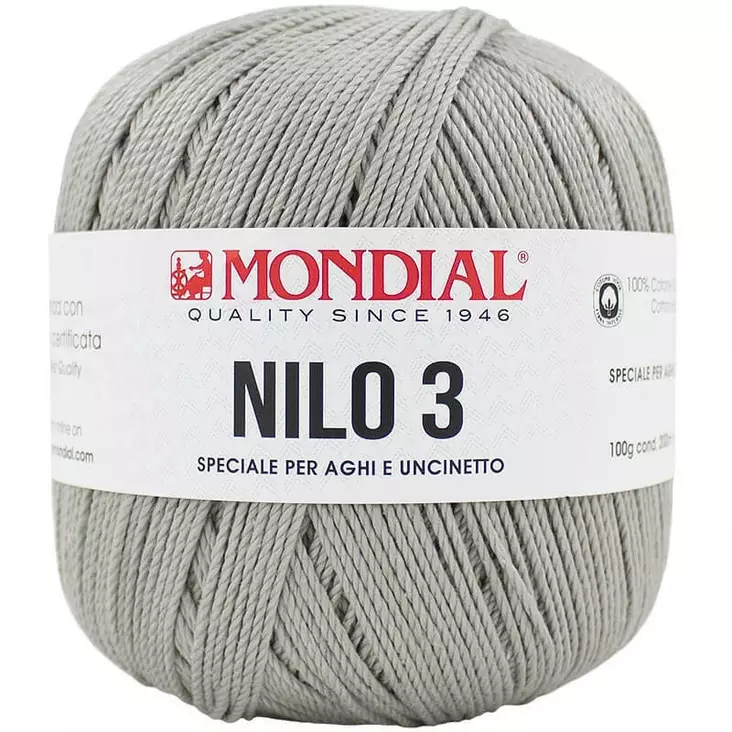 MONDIAL NILO-3-207 VAALEANHARMAA 100% PUUVILLA 100G - 200M - Nilo 3 - 35968 - 1