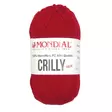 MONDIAL CRILLY-563 100% MIKROKUITU POLYESTER, 50g - 133m PUNAINEN - Akryylilangat - 36879 - 1