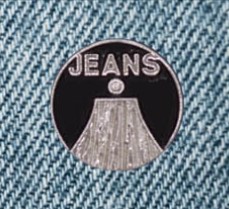 FARKKUNAPPI 17MM HOPEA/MUSTA - Metallinapit - 27899 - 1