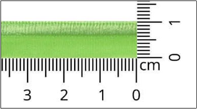JOUSTOTERENAUHA VIHREÄ - Joustavat nauhat - 30529 - 1