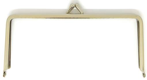 KUKKARONKEHYS ISOMPI NIKKELI 16 X 7 CM - Laukku-ja kukkarotarvikkeet - 14679 - 1