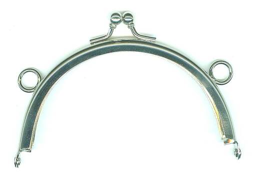 KUKKARONKEHYS RINKULOILLA LEV. 10,5 CM - Laukku-ja kukkarotarvikkeet - 17459 - 1