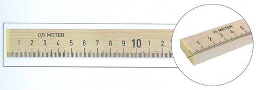 KÄSITYÖLÄISEN MITTATIKKU 50CM - Ompelijan välineet - 18599 - 1