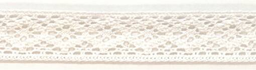 PUUVILLA VÄLIPITSI LUONNON VALKOINEN 20 MM - Puuvillapitsit - 30399 - 1