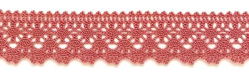 PUUVILLA REUNAPITSI ROSA 25 MM - Puuvillapitsit - 30419 - 1