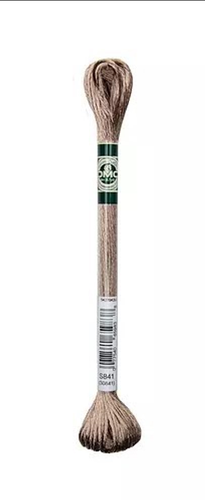 SATIN THREAD - 6 SKEINS 8M - DMC_1008F - 19059 - 1