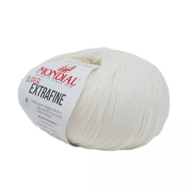 MONDIAL MERINO EXTRAFINE-426 100% MERINOVILLA 50G - 175M - Merino 175 - 36349 - 1